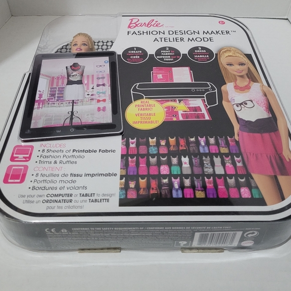 Barbie Fashion Design Maker RETIRED 2014 Brand New - Picture 4 of 5